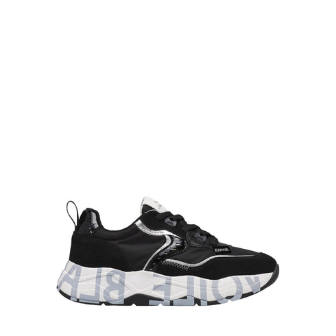 Voile Blanche Sneakers Sneakers Donna Club 105 profili argento 34 - Francavilla Moda
