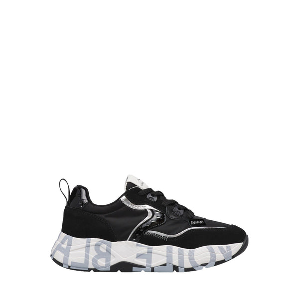 Voile Blanche Sneakers Sneakers Donna Club 105 profili argento 34 - Francavilla Moda
