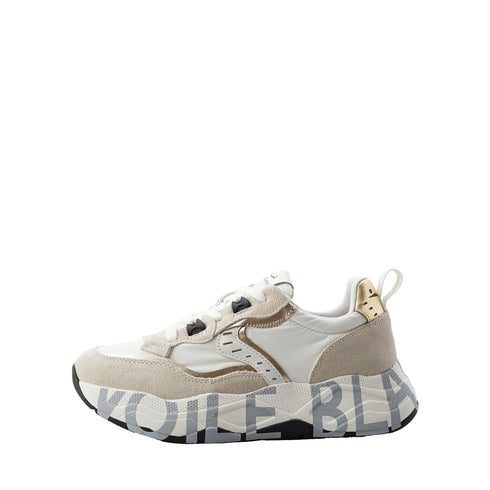 Voile Blanche Sneakers Sneakers Donna con serigrafia logo su suola 36 - Francavilla Moda
