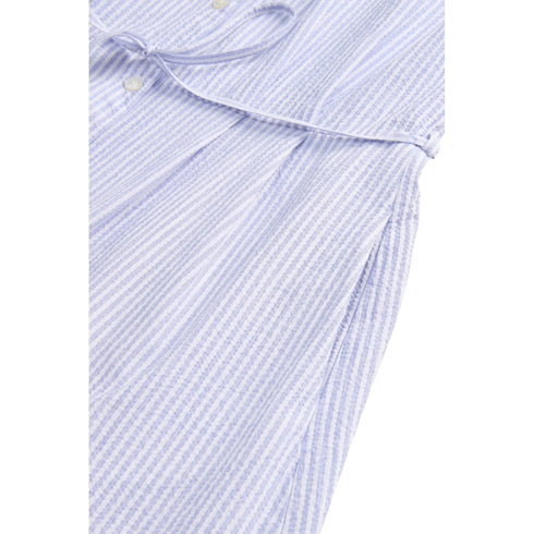 Woolrich Abito midi Abito Donna midi in cotone seersucker XS P25 - WOOLRICHCFWWDR0186FRUT4070 - 31010 - XS - Francavilla Moda