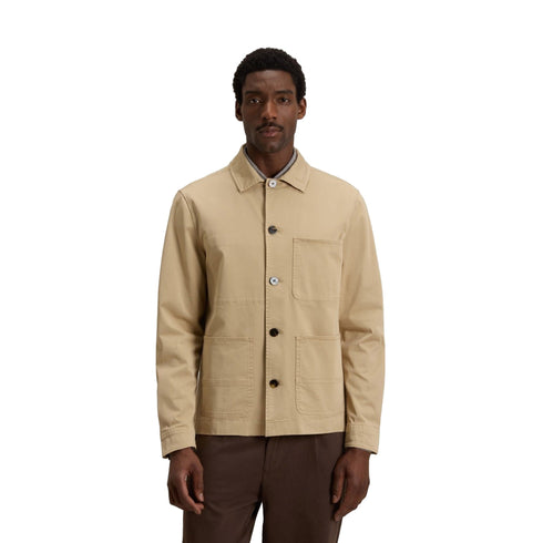 Woolrich Giacca Giacca Uomo oversize in twill di cotone M P26-WOOLRICHCFWOOS2042MRUT562-7436-M - Francavilla Moda