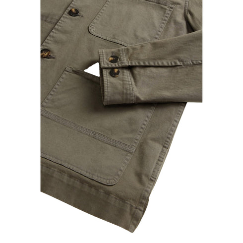 Woolrich Giacca Giacca Uomo oversize in twill di cotone M P26-WOOLRICHCFWOOS2042MRUT562-7436-M - Francavilla Moda