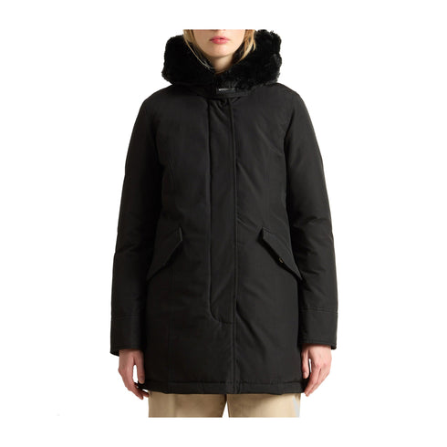 Woolrich Parka Parka Donna Beaker imbottito Nero A24 - WOOLRICHCFWWOU0825FRUT0001 - BLK - S - Francavilla Moda