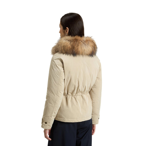 Woolrich Parka corto Parka Donna Grace con coulisse S A25 - WOOLRICHCFWWOU2043FRUT5092 - 7404 - S - Francavilla Moda