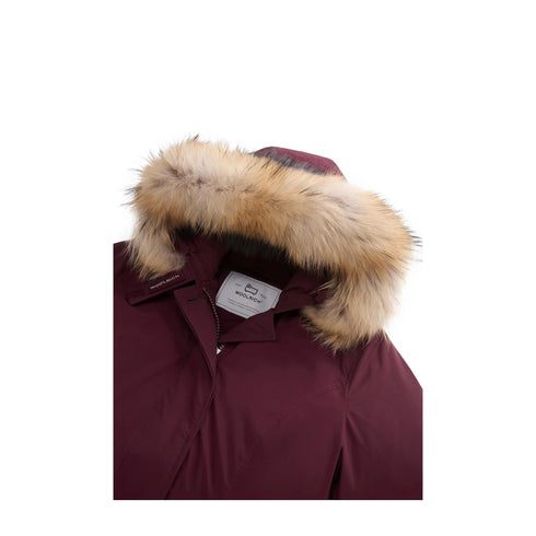 Woolrich Parka medio Parka Donna Luxury Artic con pelliccia Chianti A24 - WOOLRICHCFWWOU0652FRUT3128 - 5508 - L - Francavilla Moda