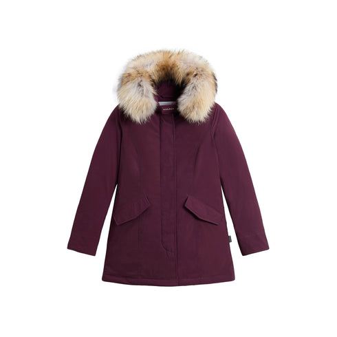 Woolrich Parka medio Parka Donna Luxury Artic con pelliccia Chianti A24 - WOOLRICHCFWWOU0652FRUT3128 - 5508 - L - Francavilla Moda