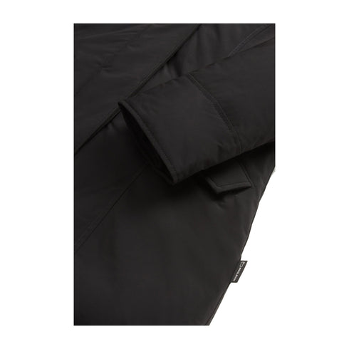Woolrich Parka medio Parka Donna Luxury Artic con pelliccia Nero - Francavilla Moda