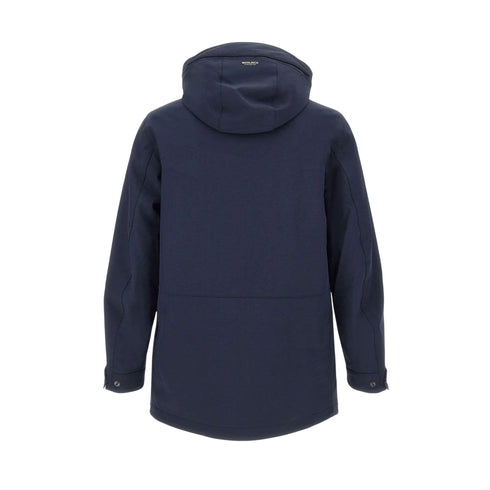 Woolrich Parka lungo Parka Uomo Barrow in softshell S A25 - WOOLRICHCFWOOU2017MRUT3496 - 3989 - S - Francavilla Moda