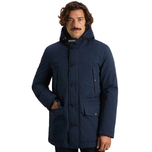 Woolrich Parka lungo Parka Uomo lungo Mountain Cloth M - Francavilla Moda