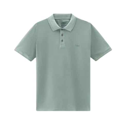 Woolrich Polo Polo Uomo modello Mackinack Salvia P24-WOOLRICHCFWWOPO0065MRUT1483-621-M - Francavilla Moda