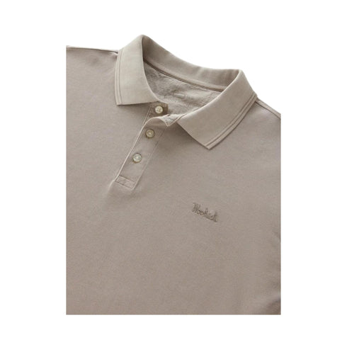 Woolrich Polo Polo Uomo modello Mackinack Corda P24-WOOLRICHCFWWOPO0065MRUT1483-8072-M - Francavilla Moda