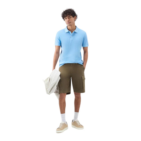 Woolrich Polo Polo Uomo modello Mackinack Celeste P24-WOOLRICHCFWWOPO0065MRUT1483-30050-M - Francavilla Moda