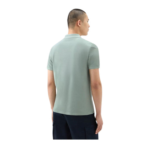 Woolrich Polo Polo Uomo modello Mackinack Salvia P24-WOOLRICHCFWWOPO0065MRUT1483-621-M - Francavilla Moda