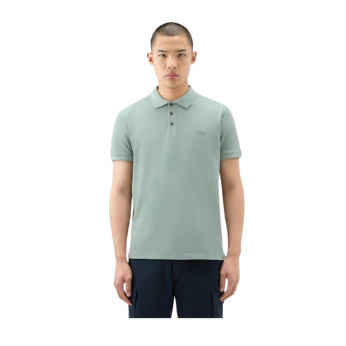 Woolrich Polo Polo Uomo modello Mackinack Salvia P24-WOOLRICHCFWWOPO0065MRUT1483-621-M - Francavilla Moda