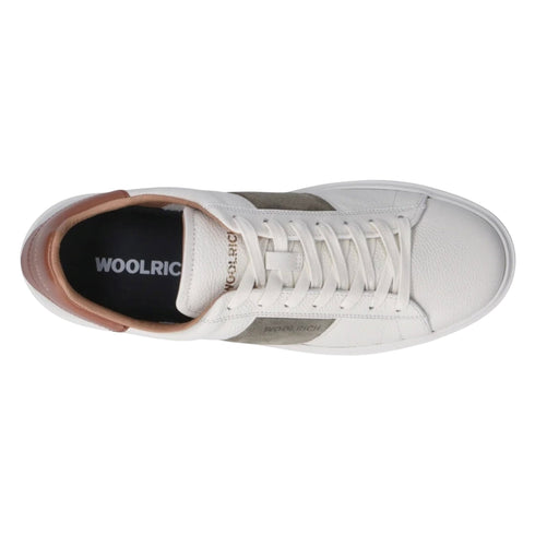 Woolrich Sneakers Sneakers Uomo Classic Court 40 A25-WOOLRICHWFM252001AJ0-BW-40 - Francavilla Moda