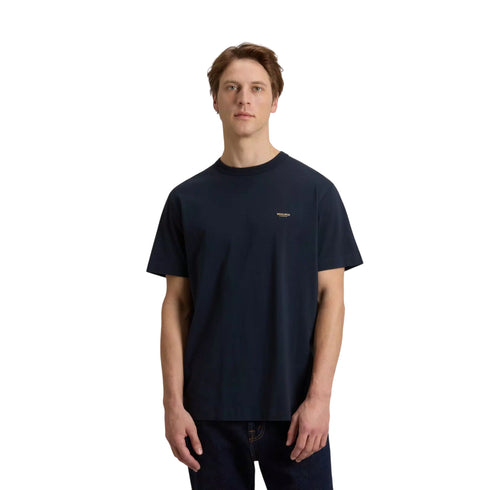 Woolrich T-shirt mm T-shirt uomo in puro cotone con logo XXS - Francavilla Moda