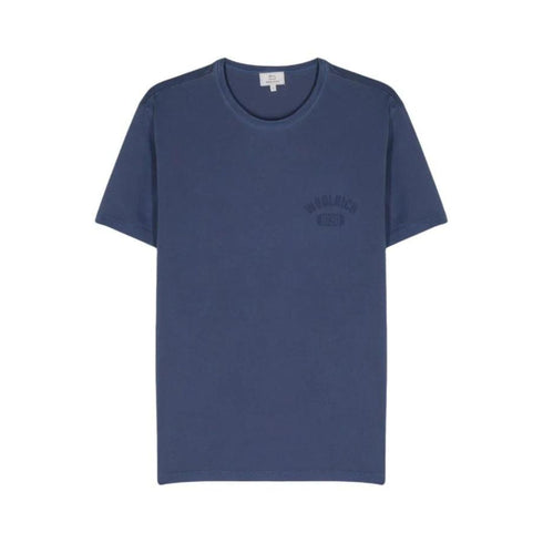 Woolrich T-shirt T-shirt Uomo in puro cotone Blu P24-WOOLRICHCFWOUTE0126MRUT3709-31108-S - Francavilla Moda
