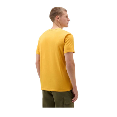 Woolrich T-shirt T-shirt Uomo in puro cotone Giallo - Francavilla Moda