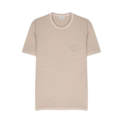Woolrich T-shirt T-shirt Uomo in puro cotone Beige P24-WOOLRICHCFWOUTE0126MRUT3709-8072-S - Francavilla Moda
