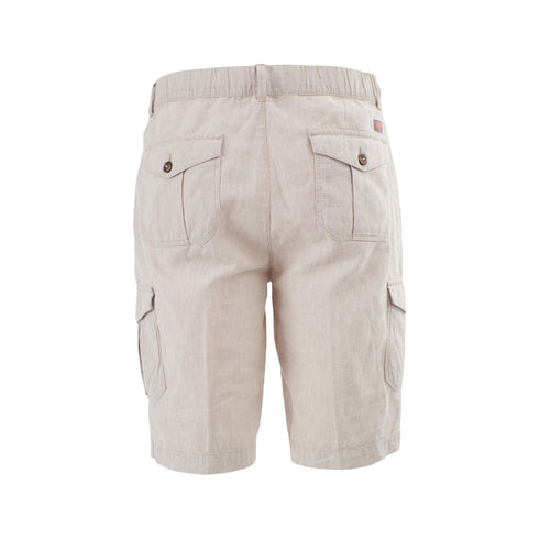 Yes Zee Bermuda Bermuda Uomo con tasche laterali Beige - Francavilla Moda
