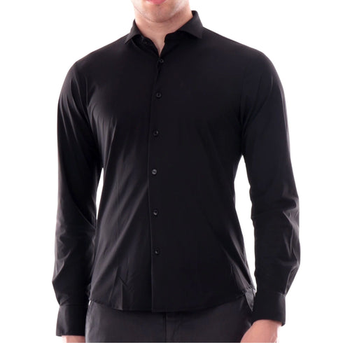 Yes Zee Camicia elegante Camicia Uomo collo alla francese S A25-YESZEEC809OQ00-0801-S - Francavilla Moda