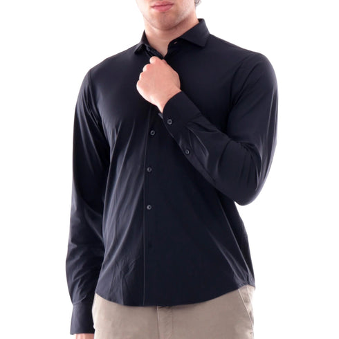 Yes Zee Camicia elegante Camicia Uomo collo alla francese S A25-YESZEEC809OQ00-0710-S - Francavilla Moda