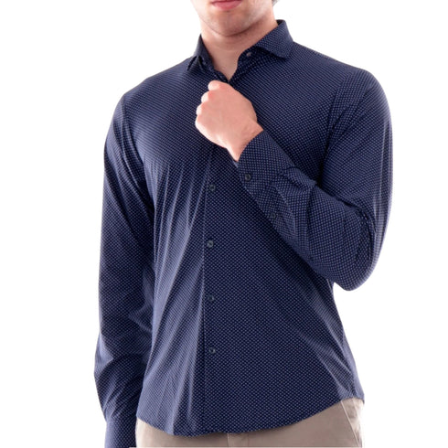 Yes Zee Camicia casual Camicia Uomo tessuto tecnico S A25-YESZEEC809OP00-2002-S - Francavilla Moda