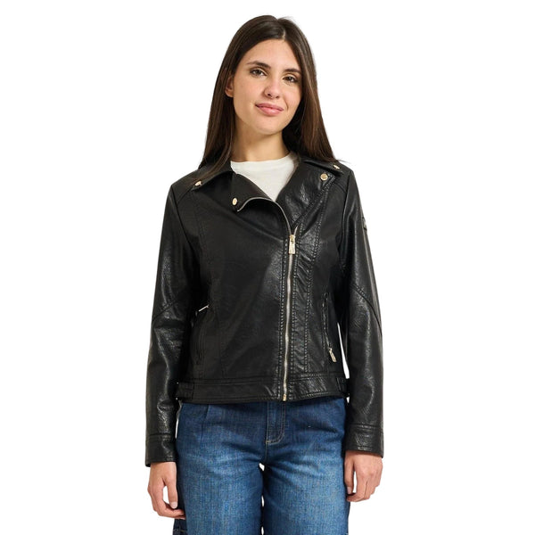 Yes Zee Giubbino Giubbino chiodo Donna in pelle XS - Francavilla Moda
