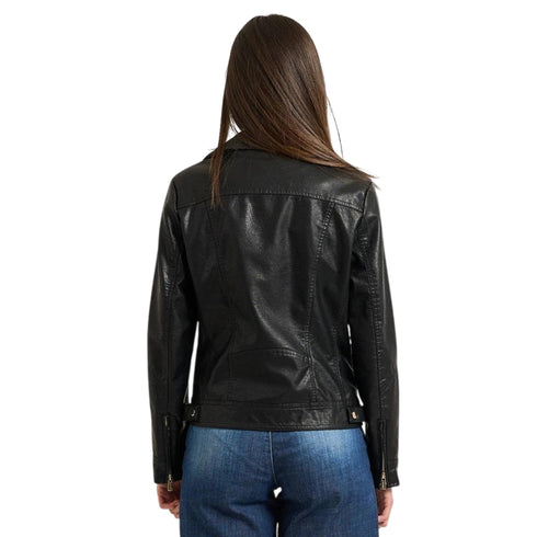 Yes Zee Giubbino Giubbino chiodo Donna in pelle XS - Francavilla Moda
