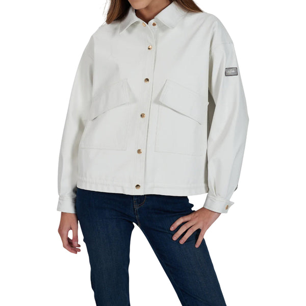 Yes Zee Giacca leggera Giubbino Donna cropped con patte laterali XS - Francavilla Moda