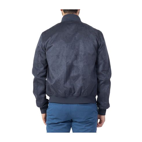 Yes Zee Giacca leggera Giubbino Uomo scamosciato con patte M P25 - YESZEEJ519YI00 - 0710 - M - Francavilla Moda