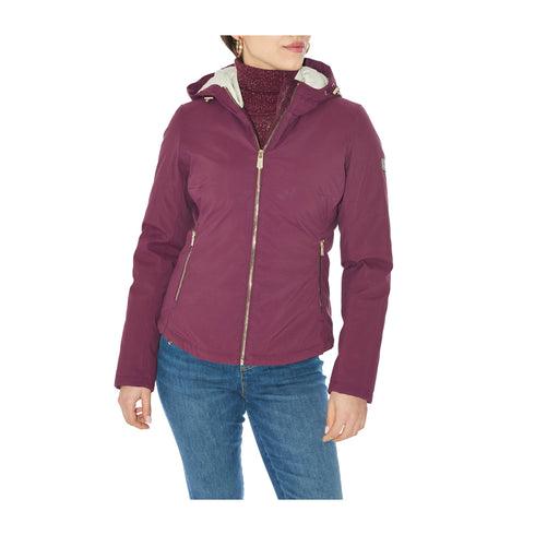 Yes Zee Giacca imbottita Giubbotto Donna corto in softshell Prugna A24 - YESZEEJ028M200 - 0522 - S - Francavilla Moda
