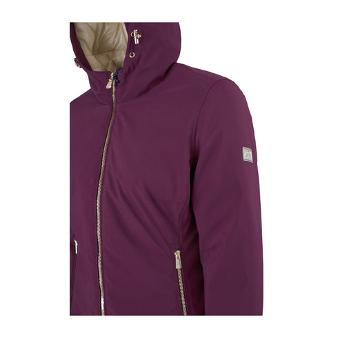 Yes Zee Giacca imbottita Giubbotto Donna corto in softshell Prugna A24 - YESZEEJ028M200 - 0522 - S - Francavilla Moda