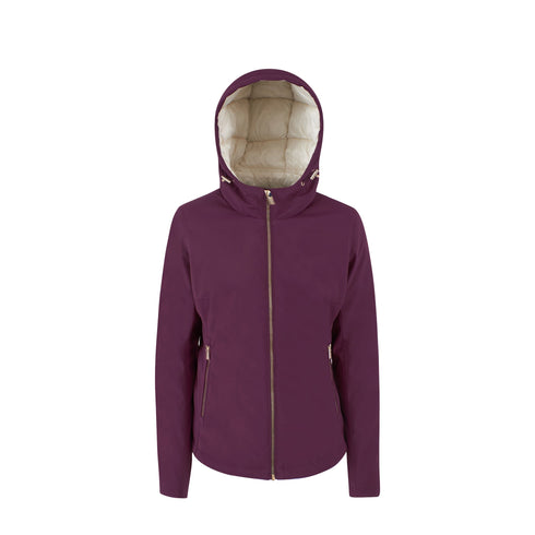 Yes Zee Giacca imbottita Giubbotto Donna corto in softshell Prugna A24 - YESZEEJ028M200 - 0522 - S - Francavilla Moda