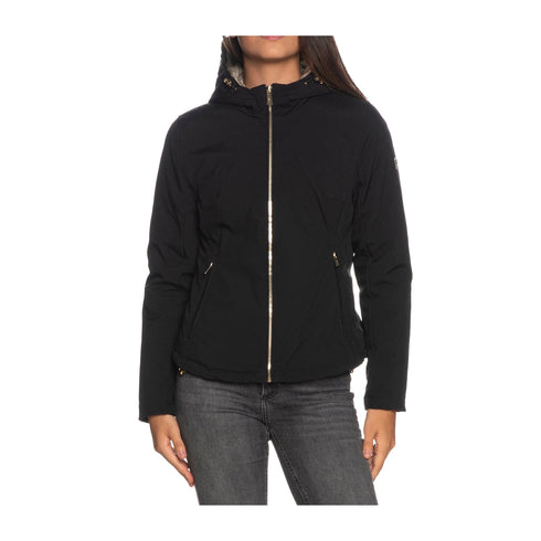 Yes Zee Giacca imbottita Giubbotto Donna corto in softshell Nero A24 - YESZEEJ028M200 - 0801 - S - Francavilla Moda