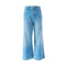 Yes Zee Jeans Jeans Donna a palazzo in cotone Jeans chiaro - Francavilla Moda