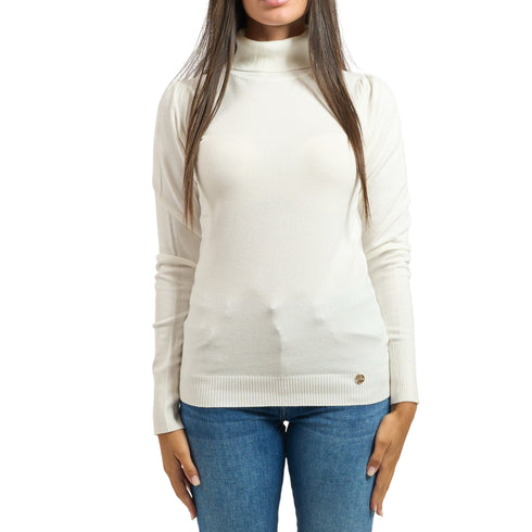 Yes Zee Maglia Maglia Donna dolcevita manica sbuffo XS - Francavilla Moda