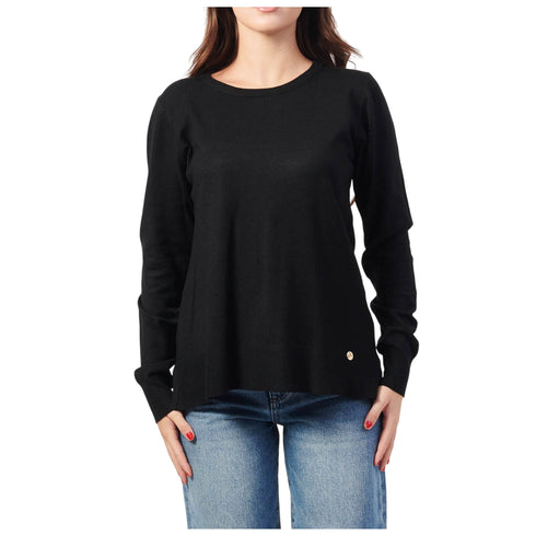 Yes Zee Maglia Maglia Donna over con spacchetti XS A25 - YESZEEM052RU00 - 0801 - XS - Francavilla Moda