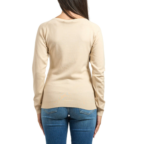 Yes Zee Maglia Maglia Donna rasata scollo a barca S - Francavilla Moda