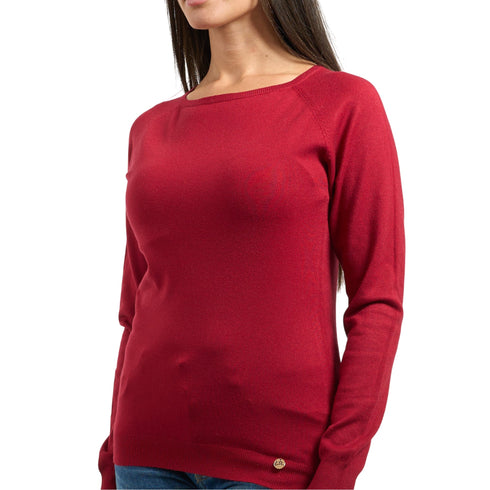 Yes Zee Maglia Maglia Donna rasata scollo a barca S A25 - YESZEEM053RU00 - 0562 - S - Francavilla Moda