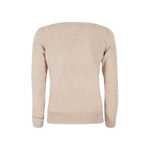 Yes Zee Maglia Maglia Donna scollo tondo in lurex XS A25-YESZEEM058BT00-0222-XS - Francavilla Moda