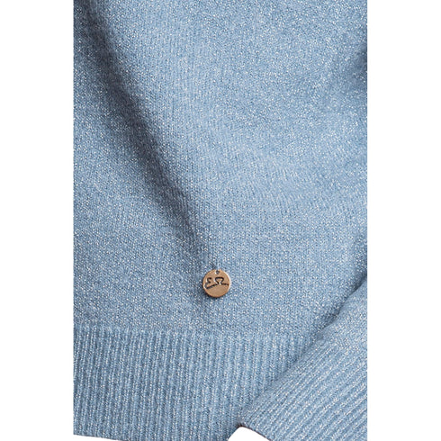 Yes Zee Maglia Maglia Donna scollo tondo in lurex XS A25-YESZEEM058BT00-0633-XS - Francavilla Moda