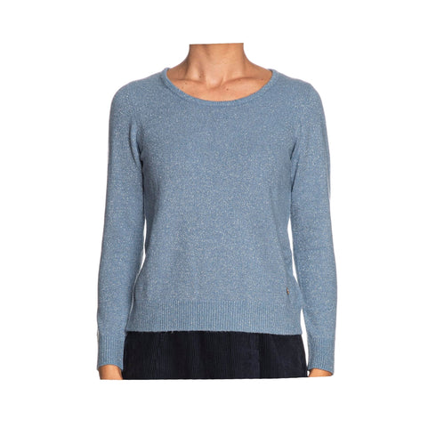 Yes Zee Maglia Maglia Donna scollo tondo in lurex XS A25-YESZEEM058BT00-0633-XS - Francavilla Moda