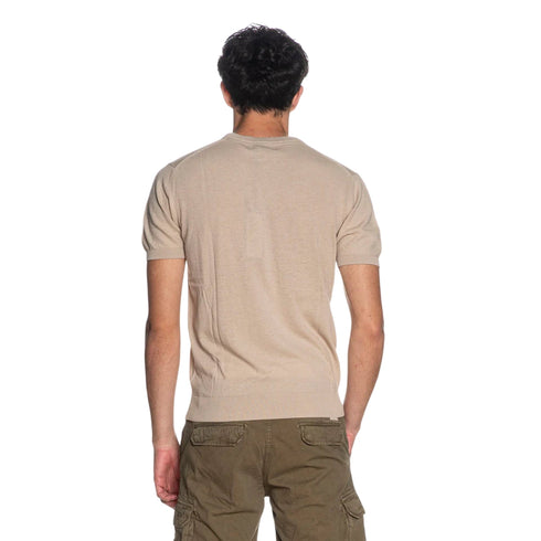 Yes Zee Maglia Maglia Uomo a manica corte tinta unita S P26-YESZEEM715DH00-0222-S - Francavilla Moda