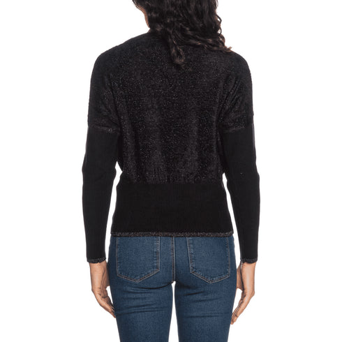 Yes Zee Maglia Maglioncino girocollo pipistrello S A25-YESZEEM014IS00-0801-S - Francavilla Moda