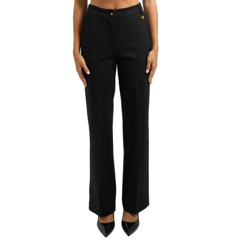 Yes Zee Pantalone Pantalone Donna a palazzo misto viscosa XS A25 - YESZEEP368CE00 - 0801 - XS - Francavilla Moda