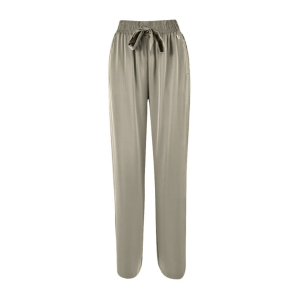 Yes Zee Pantaloni Pantalone Donna con coulisse in raso S - Francavilla Moda