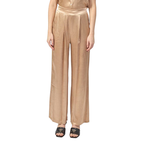 Yes Zee Pantaloni Pantalone Donna con pieghe ed elastico XS - Francavilla Moda