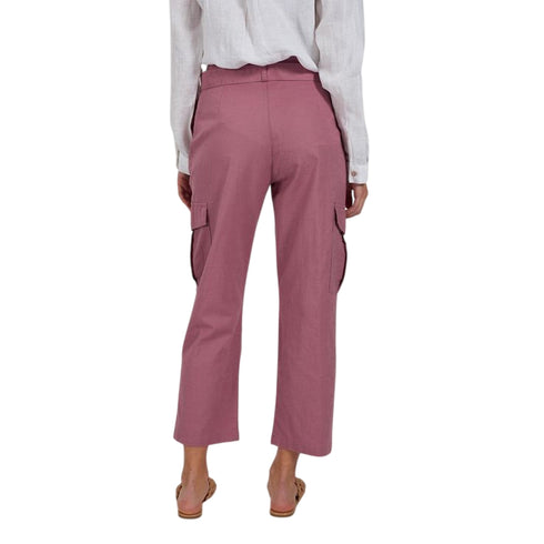 Yes Zee Pantaloni Pantalone Donna con tasconi e cinta S P25 - YESZEEP392j200 - 0437 - S - Francavilla Moda