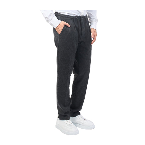 Yes Zee Pantaloni Pantalone Uomo con pences e coulisse Grigio A24 - YESZEEP683WY00 - 0835 - 30 - Francavilla Moda